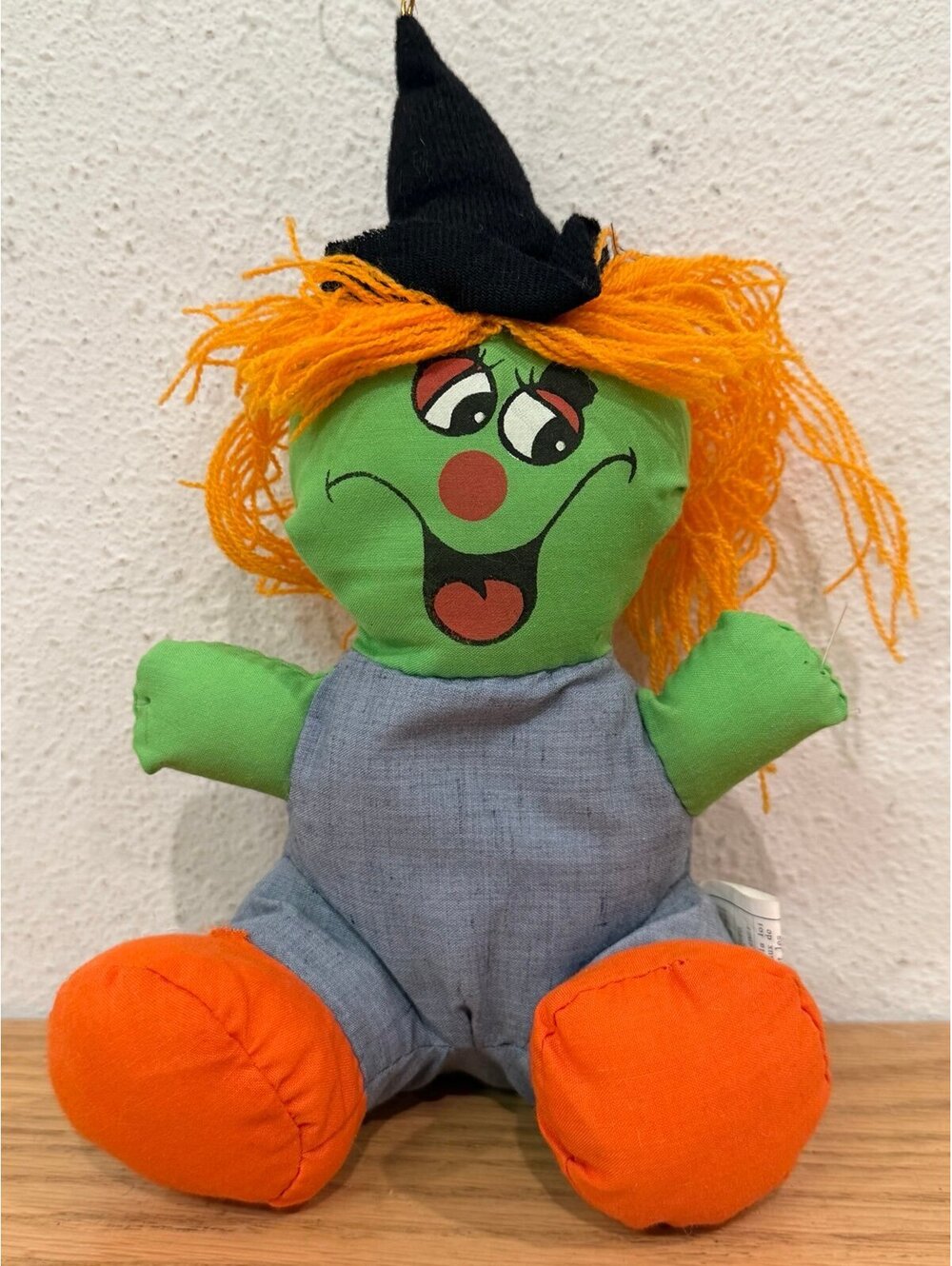 Vintage Halloween Witch Mini Plush